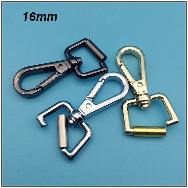 10 шт. металлический поворотный триггер Застежка карабин оснастка крюк 1