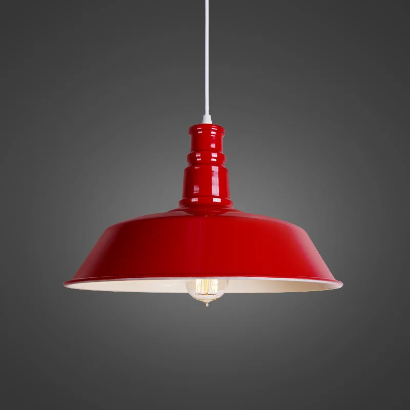 Подвесной светильник белого цвета в стиле ретро люстра из кованого железа с