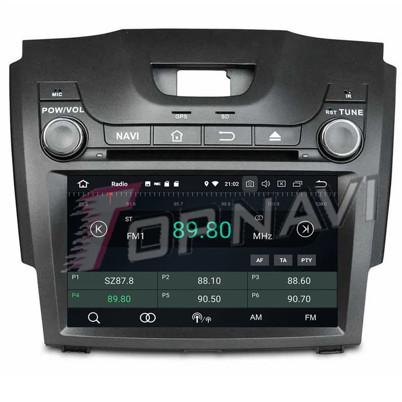 Автомобильный GPS-навигатор Topnavi Octa Core Android 9 0 для Chevrolet S10 2013 2014 автомобильный DVD