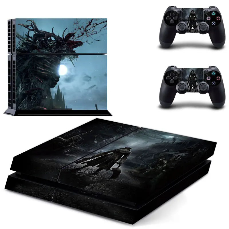 Bloodborne старый охотников издание PS4 переводная картинка наклейка для Sony PlayStation 4