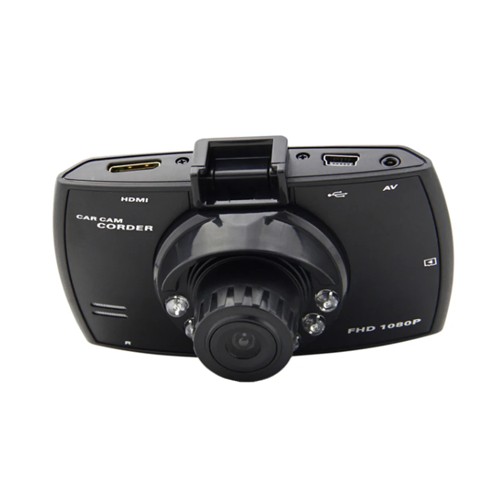 2 дюйма 720 P двойная Автомобильная камера Dash Cam ночного видения 120 ° широкоугольный