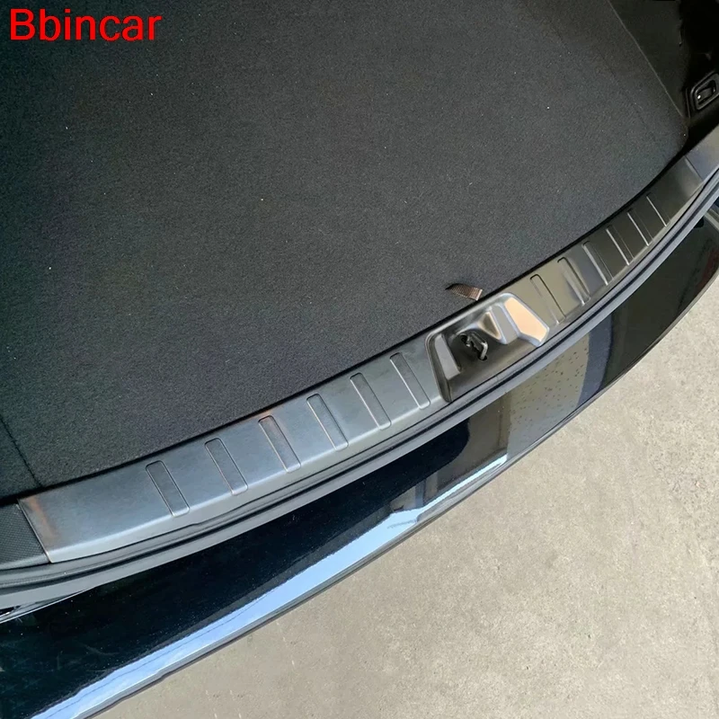 Bbincar для Subaru Forester SK 2018 2019 внешние аксессуары внутренняя накладка на задний бампер