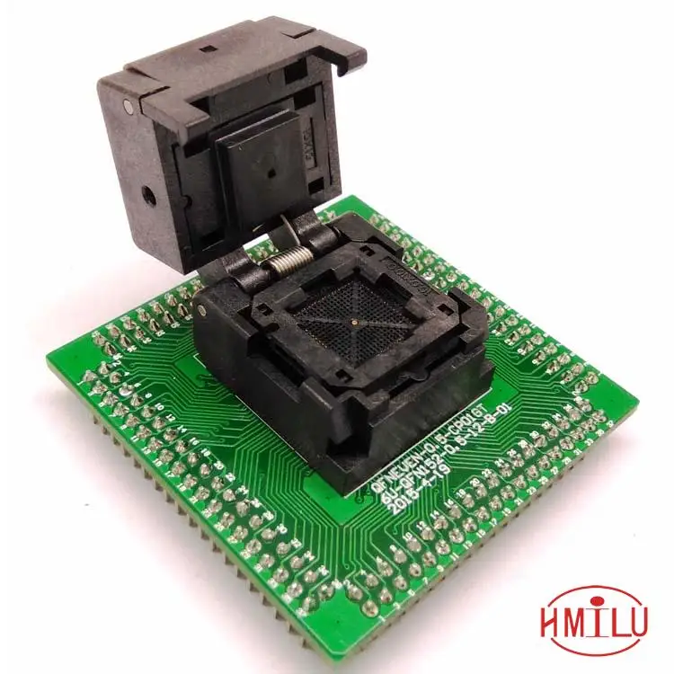 Адаптер программирования QFN 72 раскладушка для dip flash Test socket Chip размер 10*10 IC550-0724-018-G