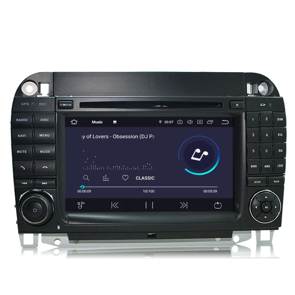 COIKA четырехъядерный Android 9 0 автомобильный dvd плеер для Mercedes Benz S Class W220 (S280 S320 S430 S500) CL