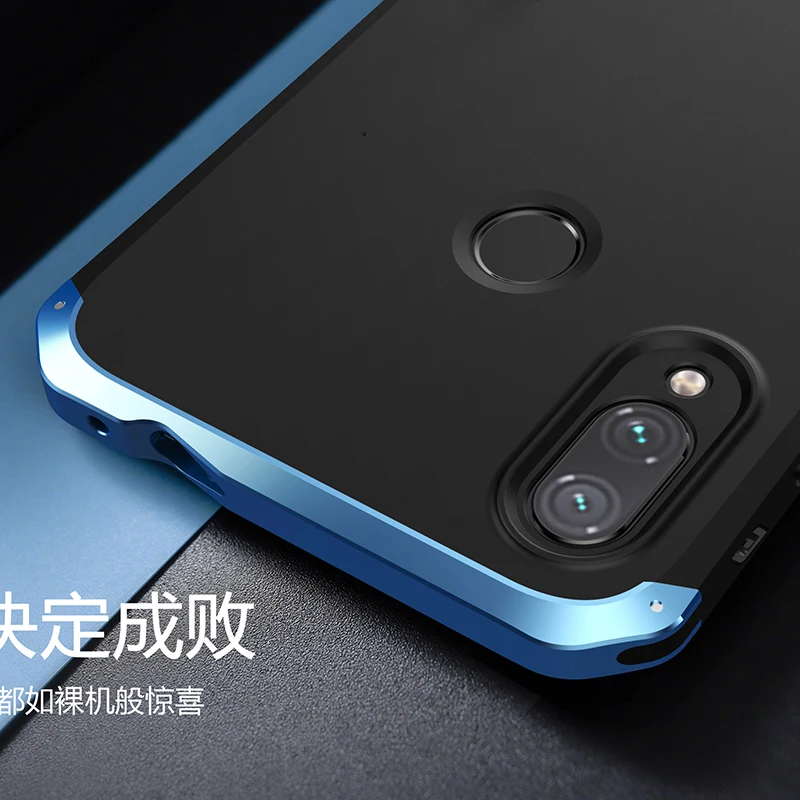 Чехол для Xiaomi Redmi Note 7 Алюминиевый металлический каркас твердый пластиковый чехол на заднюю панель для Xiaomi Redmi Note 7 Fundas Coque Shell