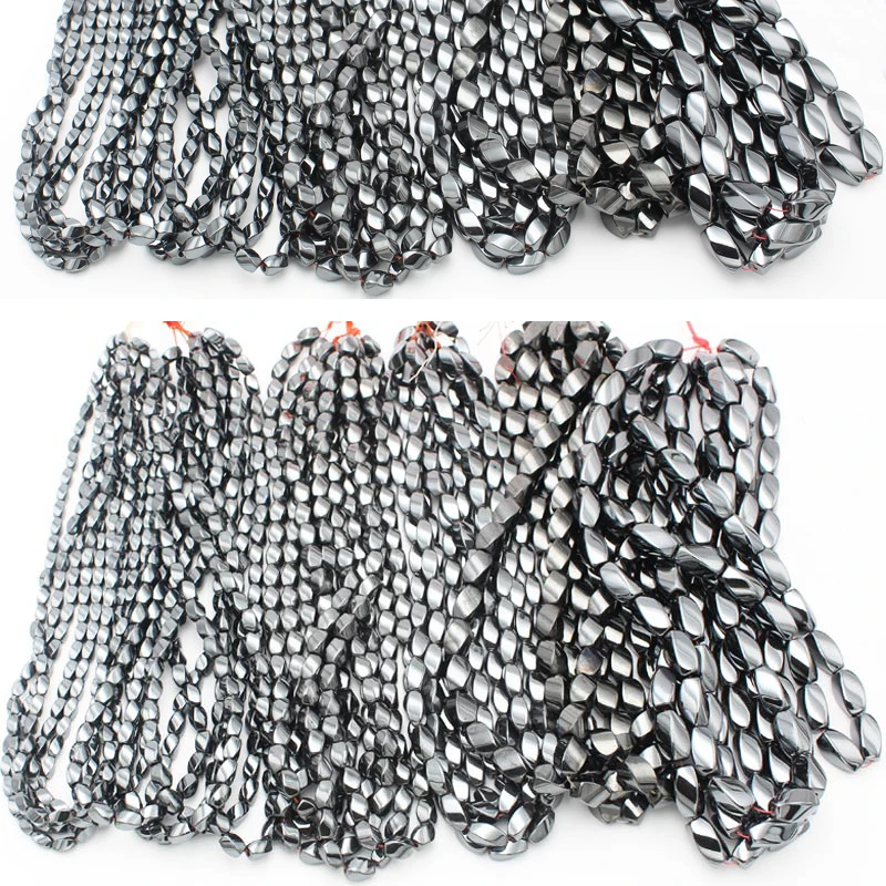 Бусины Из Натурального Гематита 4 16 мм стороны дюймов/98 шт.|beads agate|bead kits for adultsbeaded