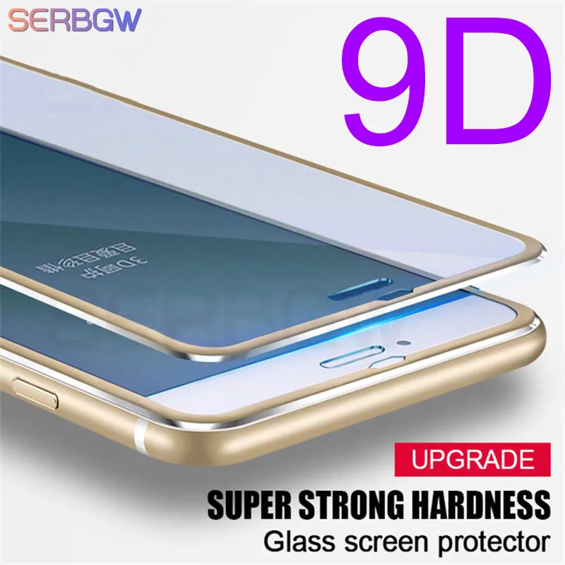 9D закаленное стекло для iPhone X 7 8 6 6S Plus защита экрана полное покрытие защитное стекло для iPhone XR XS Max 5S SE пленка