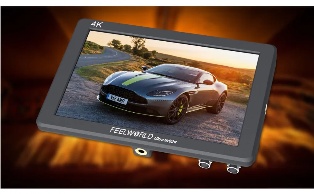FEELWORLD P7S 7 дюймов 2200nit ультра яркий 3G-SDI на камеру поле DSLR монитор алюминиевый дизайн фокус помощь 4K HDMI DC Выход