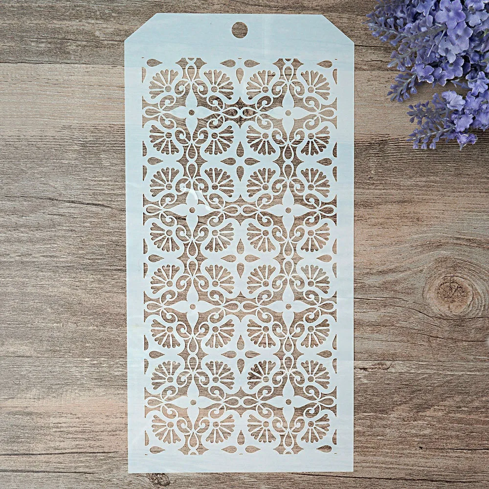 ST122497 12*24 см DIY ремесло Многослойные трафареты для стен Живопись штампованная для скрапбукинга штампы альбом декоративное тиснение бумажные карты - Цвет: ST122497