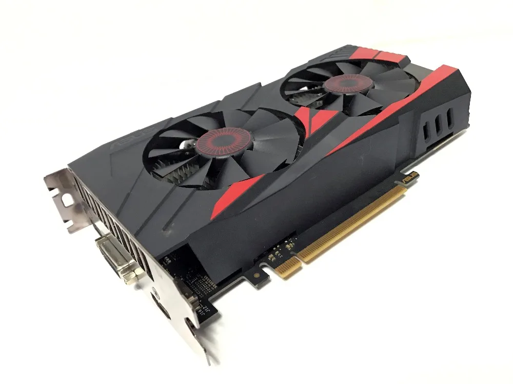 Asus GTX-950-OC-2GB GT950 GTX950 2G D5 DDR5 128 Bit nVIDIA видеокарты PCI Express 3,0 компьютерные видеокарты Настольный ПК 950