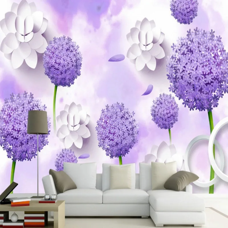 Декоративные 3D обои для фотосъемки настенные фоны с изображением одуванчика