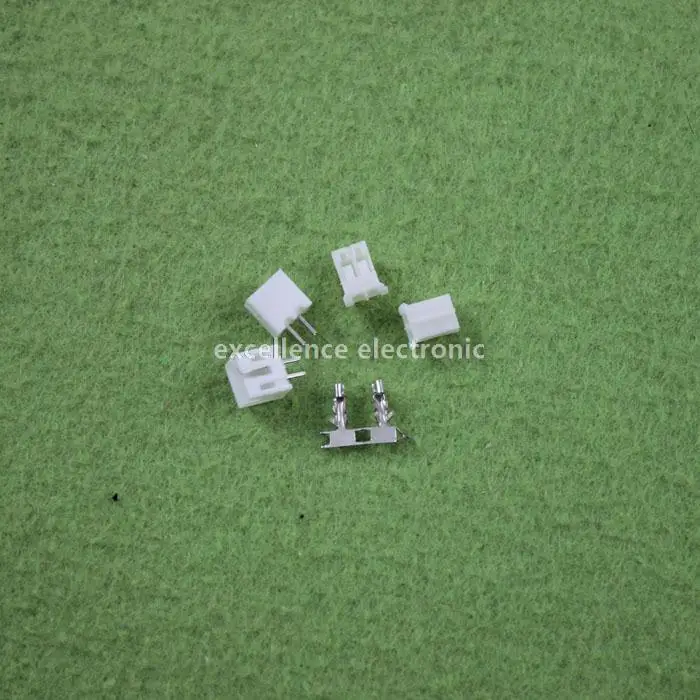 

100 Sets, Micro JST 2.0 PH 2-Pin Connector plug Male ,Female, Crimps