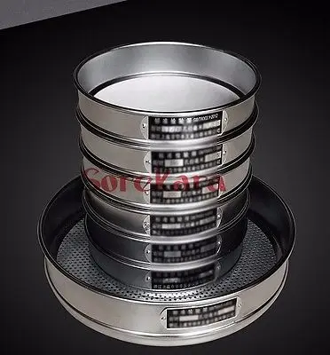 Сито из нержавеющей стали, диаметр 30 см (от 1 меш до 1000 меш)