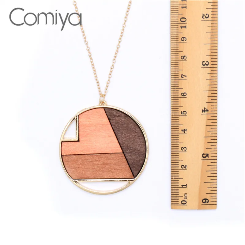 Женское винтажное ожерелье Comiya крупное колье из цинкового сплава ручной работы