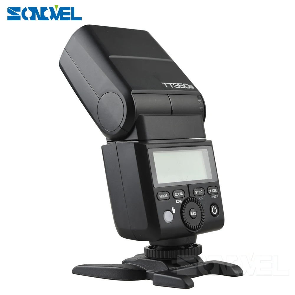Вспышка для камеры Godox TT350S Speedlite 2 4G Беспроводная вспышка Master &amp Slave 1/8000S HSS TTL +