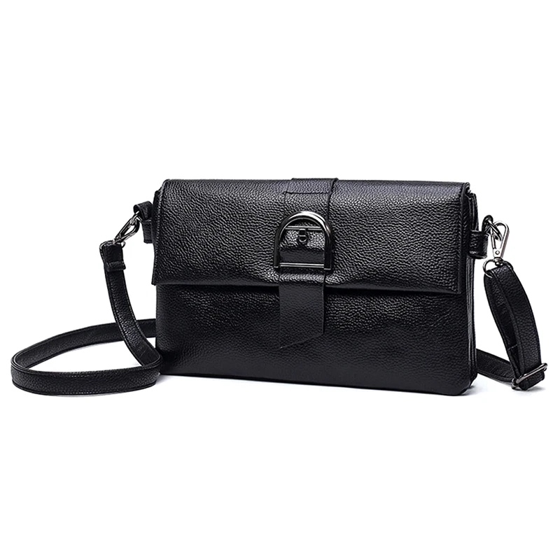 Mynos модные кожаные вечерние Crossbody сумка для женщин леди Засов женский кошелек