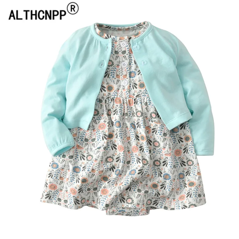 От 0 до 2 лет платье для новорожденных маленьких девочек летняя одежда малышей