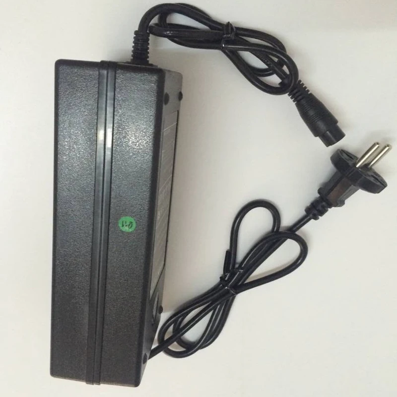 Electric Bike Battery Charger for 24V, 36V, and 48V YIYUN YC52 Ebikes: EU and UK Plug-Compatible Tricycle Battery Accessories image 3