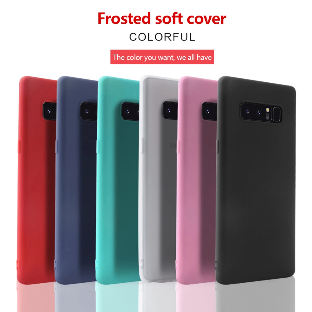 Candy Color TPU Case for Samsung Galaxy J4 J6 Plus J2 Pro J8 J7 2018 Note 9 8 J5 J3 2017 Duo Core Silicone Slim Cover |