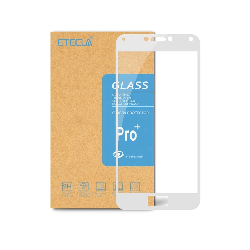 White 2 шт для Asus Zenfone 4 Max Plus ZC554KL стекло ZC554KL закаленное стекло для ZC 554KL защита экрана 2.5D 0,30 мм стекло - Цвет: White