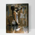 Набор для рисования по номерам на холсте под джинсы, 40 х50 см