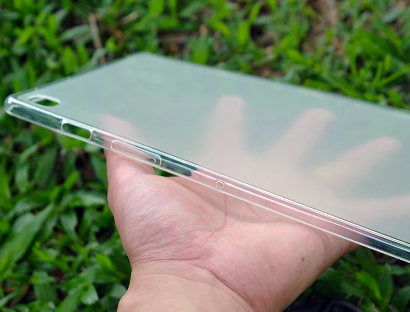 Тонкий мягкий силиконовый чехол из ТПУ резиновая кожаная оболочка для Samsung Galaxy Tab