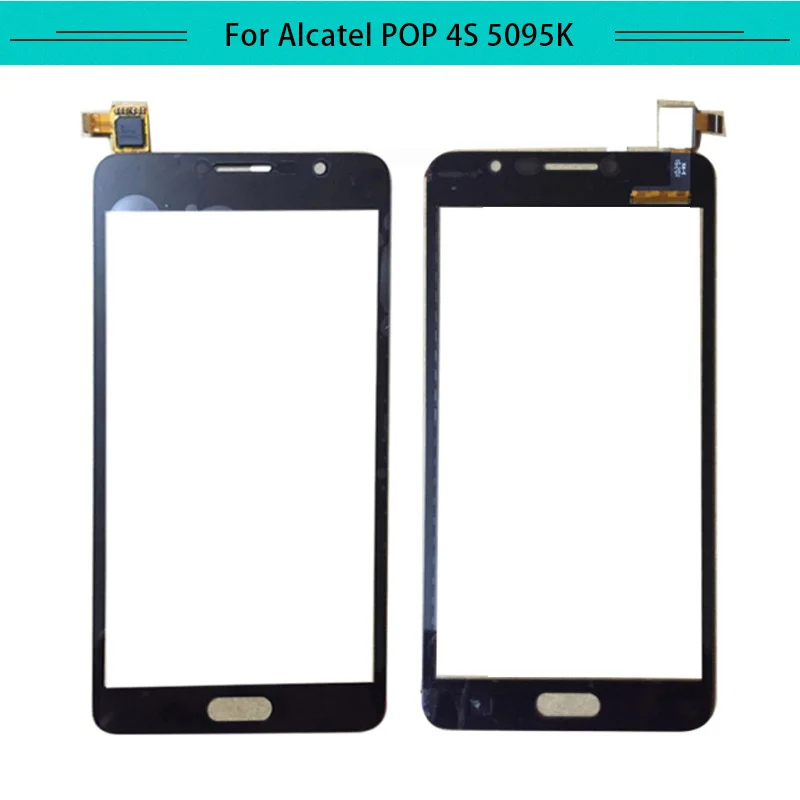 20 шт. сенсорный экран дигитайзер сенсор для Alcatel Pop 4S 5095K 5095B 5095I 5095Y сенсорная