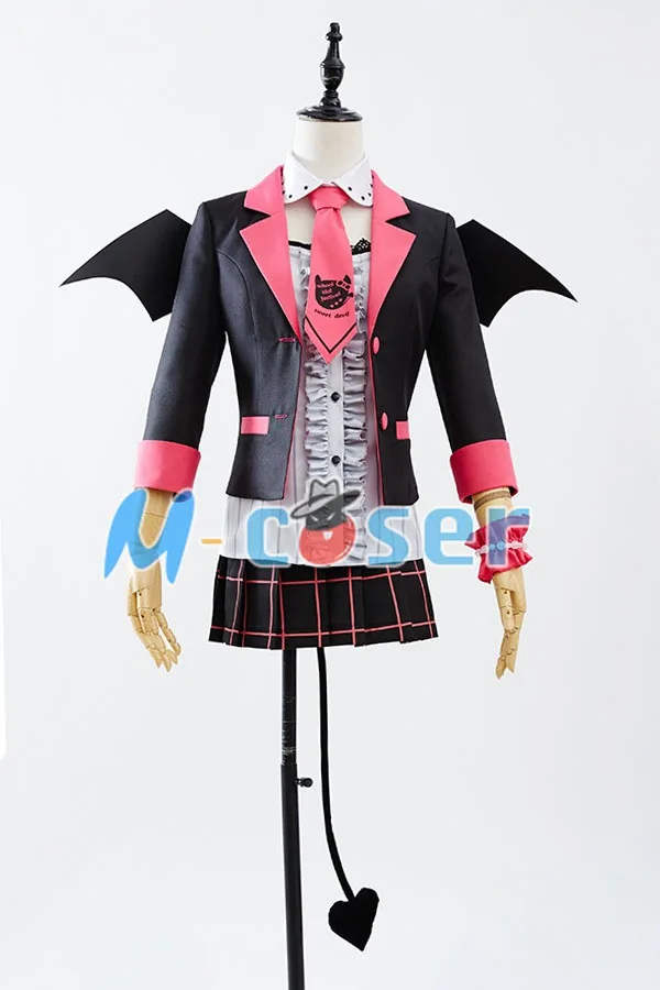 LoveLive! Love Live новинка UR Nishikino маки маленький демон Униформа платье на Хэллоуин