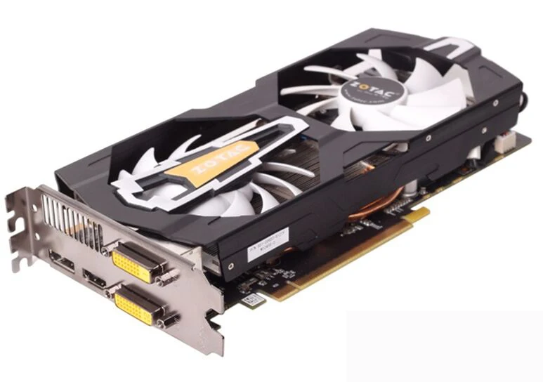 Видеокарта ZOTAC GeForce GTX 660 2GB 192Bit GDDR5, видеокарты для nVIDIA, оригинальные GTX660-2GD5 Devastators Hdmi Dvi 750 ti