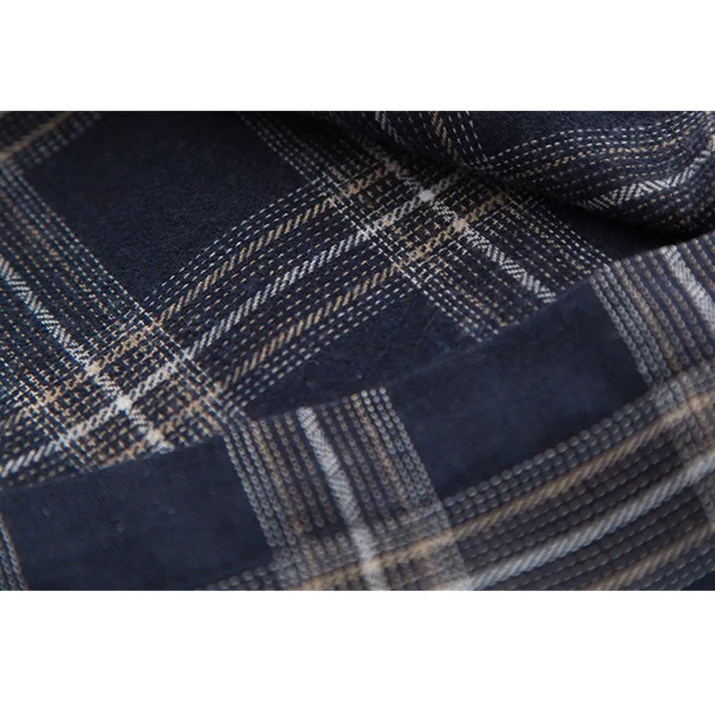 

Autumn Vintage Long Blouse Women Black Plaid Shirt 2021 Korean Big Size Loose Cotton And Linen Blouse Ladies Student Ladies Tops