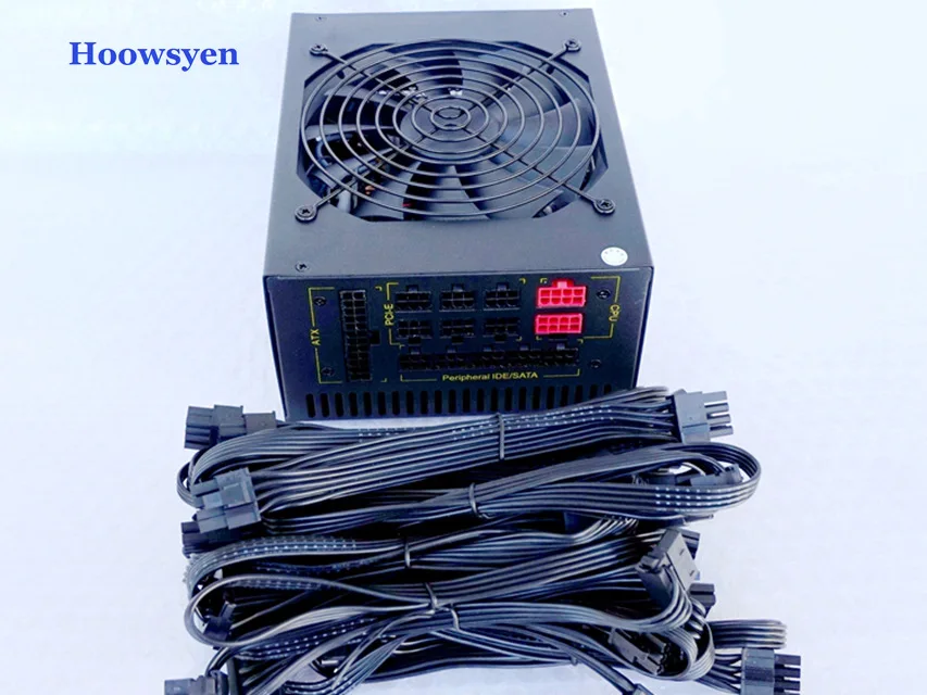 Добыча случае Eth тире шахтеров zcash золото power1650W полный модуль Power support 6 видео