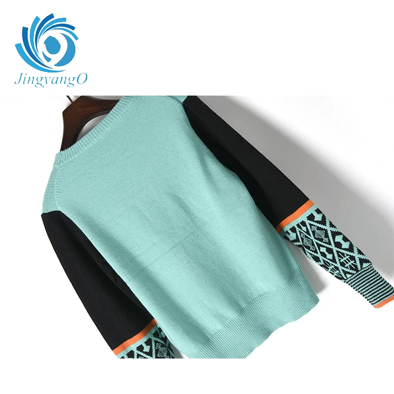 JingyangO Factory direct sales Women Pullovers 2018 Autumn Winter Fashion O-Neck Candy Sweater Pull Femme Mujer | Женская одежда