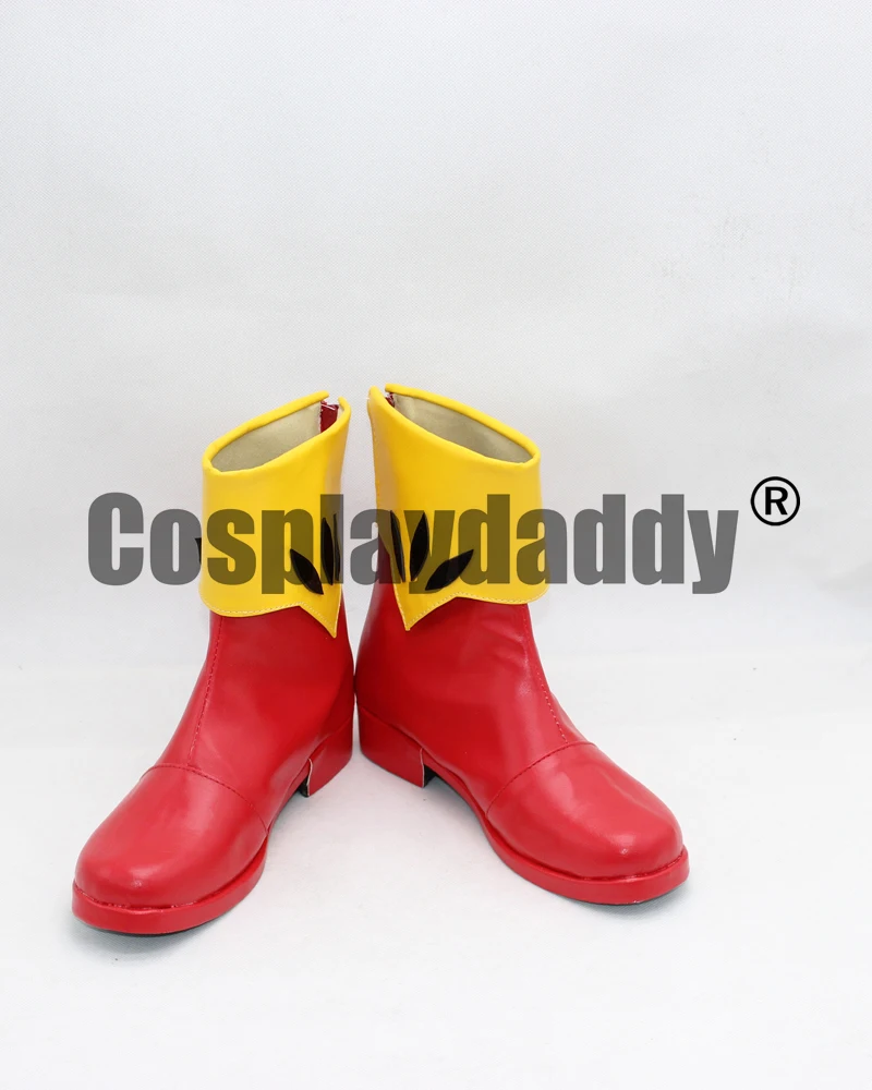 

Card Captor Sakura Red Short Halloween Cosplay Shoes Boots X002