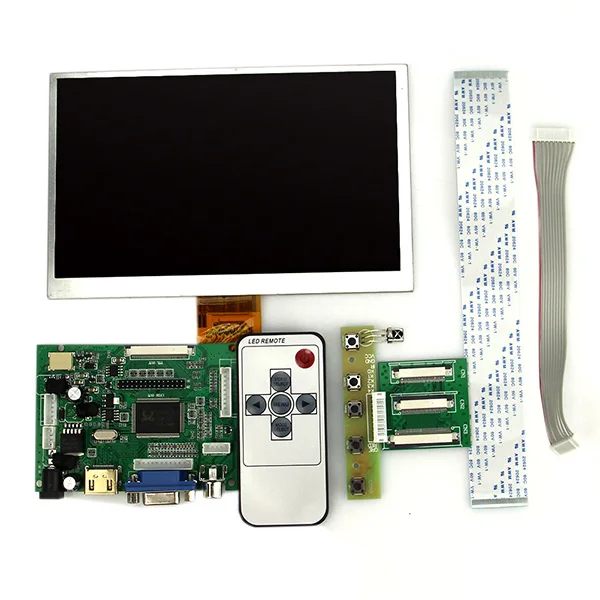 RasPi RPi Raspberry Pi 7 дюймов 1024x600 1024*600 ЖК-дисплей + плата драйвера контроллера 40PIN к 50PIN