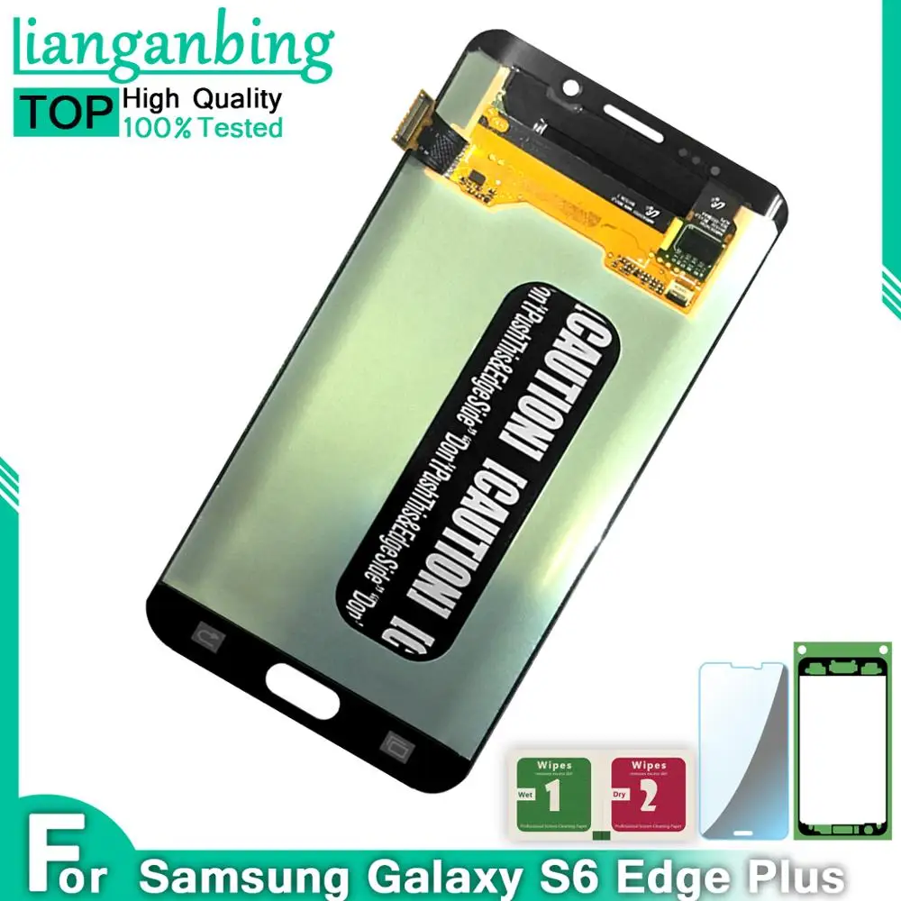 Оригинальный ЖК дисплей Oled для Samsung Galaxy S6 Edge Plus G928 G928F с сенсорным экраном и