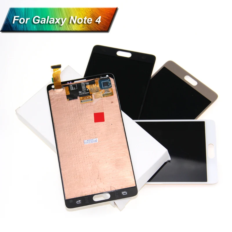 Для Samsung Galaxy Note 4 LCD N9100 N910T N910P N910A N910F N910V дисплей сенсорный экран дигитайзер|Экраны