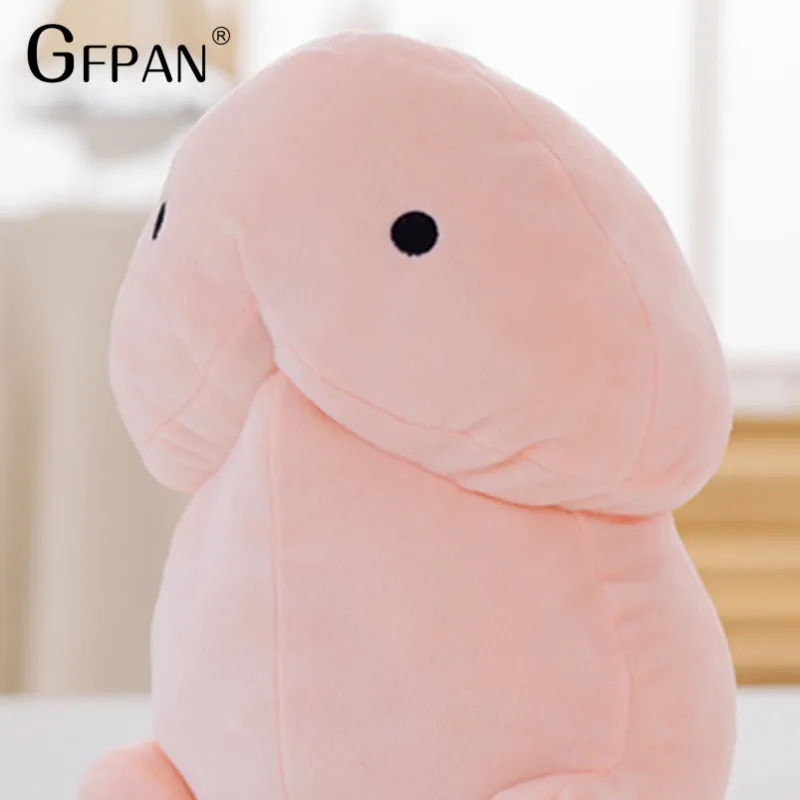 20 см креативная милая плюшевая игрушка-пенис кукла забавная мягкая набивная