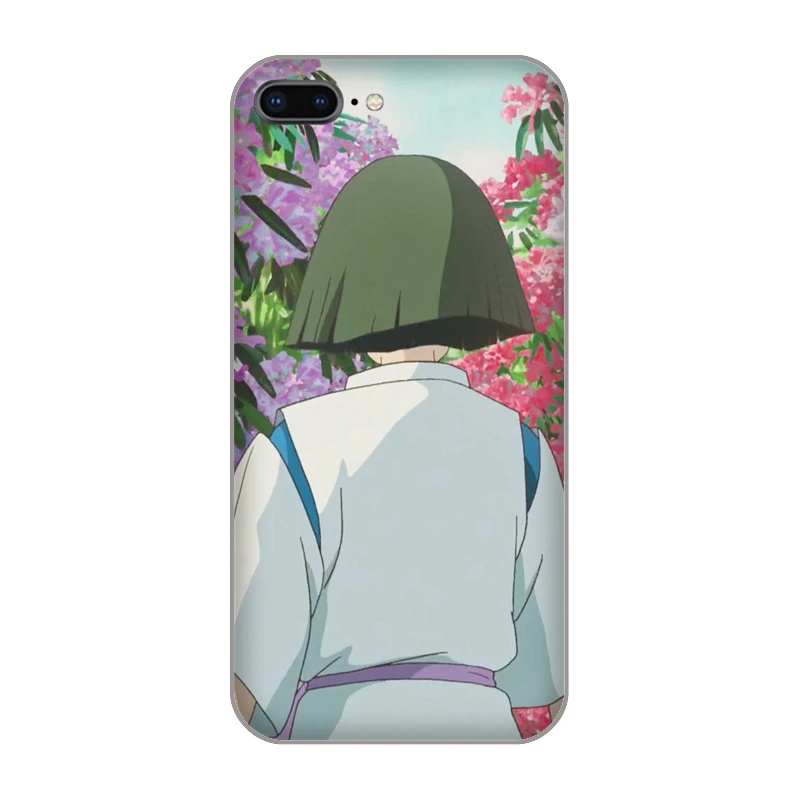 Spirited away Chihiro Ogino Sen Haku Soft TPU Phone back Cover Case for iphone 4 5 5s se 6 6s 8 plus 7 Plus X XR XS MAX shell |