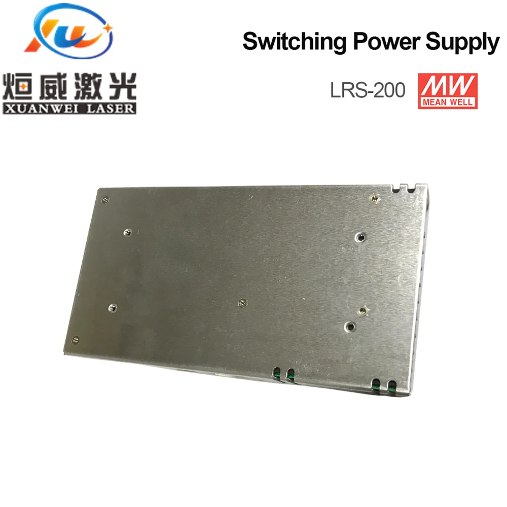 Meanwell LRS-200 импульсный источник питания 12 В 24 в 36 48 200 Вт оригинальный МВт