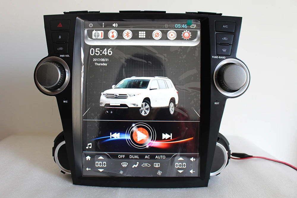 Lenvio 12," ips ram 2 Гб+ 32 ГБ 2 Din Android 6,0 Автомагнитола DVD gps навигация для Toyota Highlander 2009 2010 2011 2013