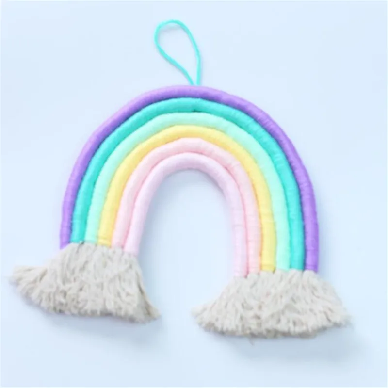 Скандинавские Детские радужные мягкие игрушки декор для комнаты домашний