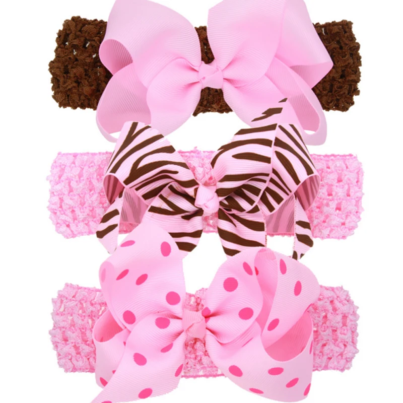 Один комплект из 3 предметов Детские аксессуары для волос повязка на голову