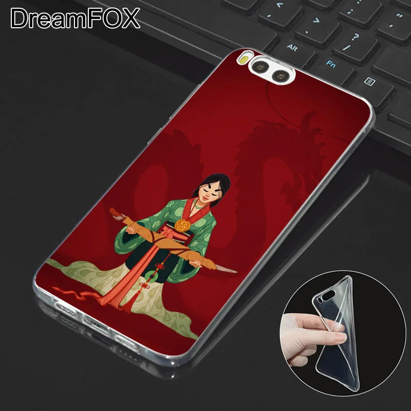 DREAMFOX M515 Хуа мулань мягкие чехлы для телефонов с мультипликационным рисунком из