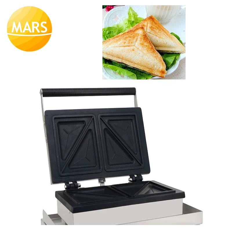 Electric Egg Sandwich Maker Mini Bread Grill Machine 110v 220v Breakfast Press Toaster Mould Iron | Бытовая техника