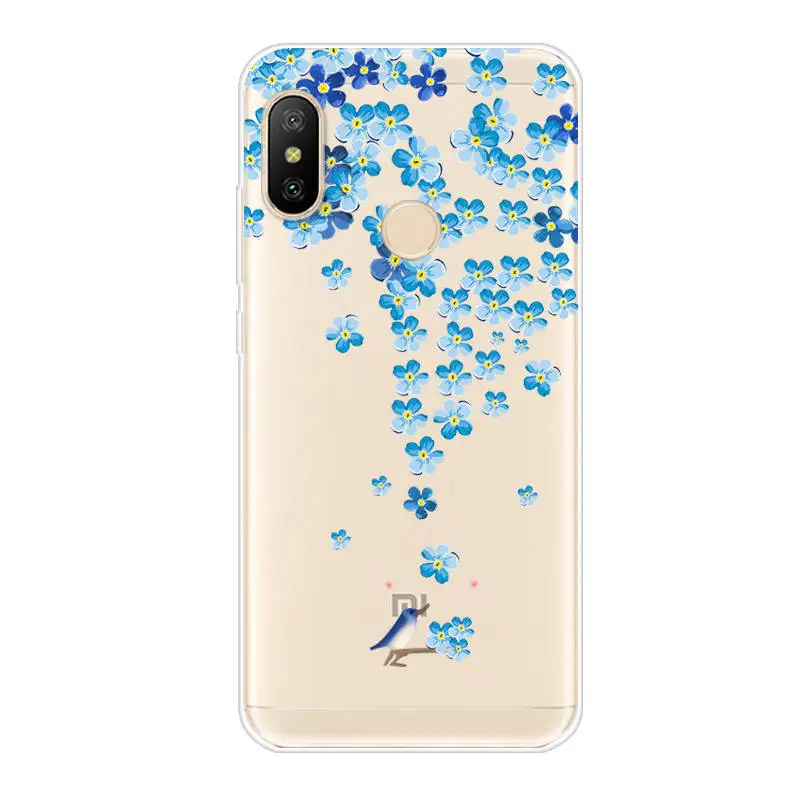 Чехол для Xiaomi Mi A2 Lite 5 84 мультяшный силиконовый чехол из ТПУ задняя крышка