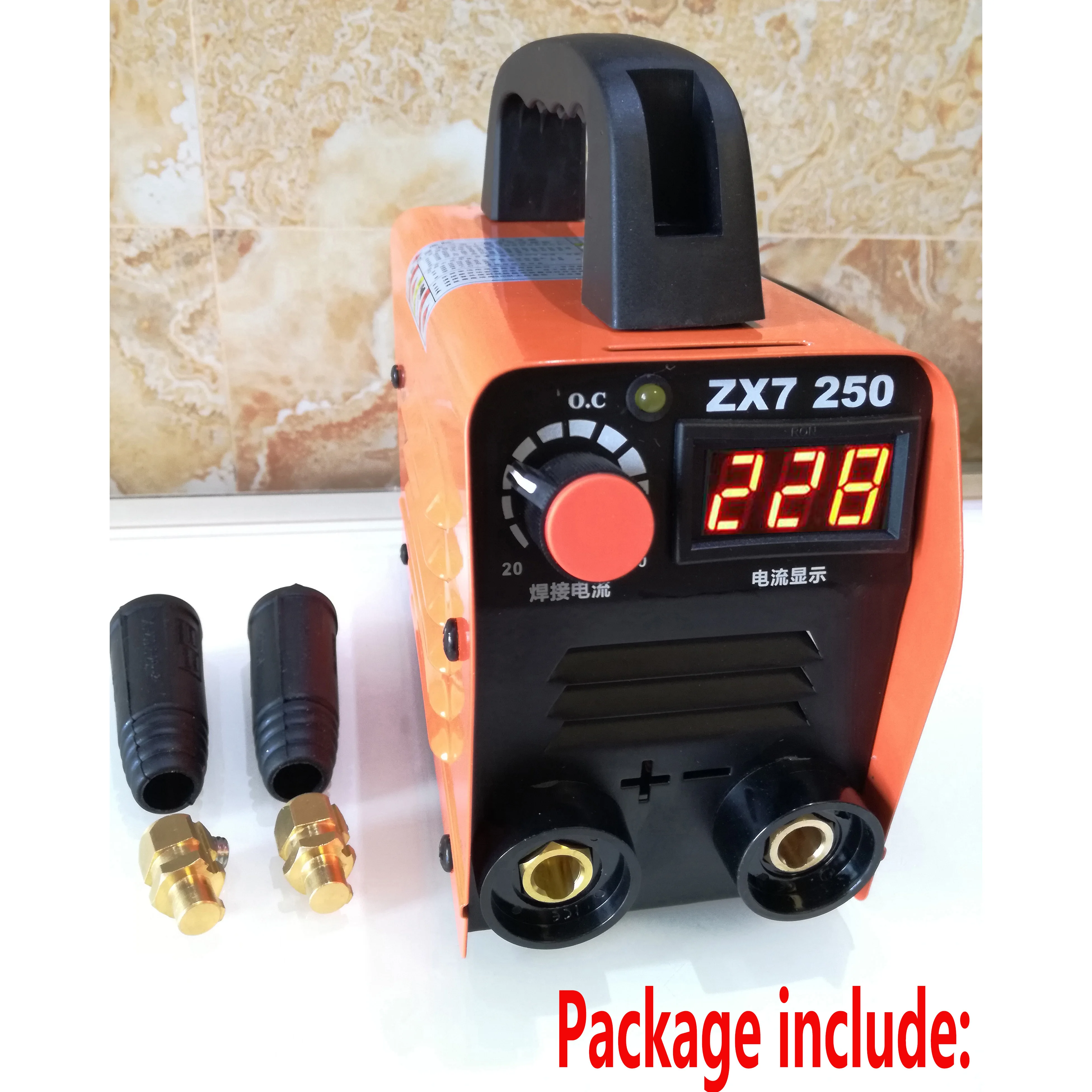 Сварочный инвертор IGBT ARC 20-200 А сварочный аппарат MMA ZX7 с легким сварным электродом