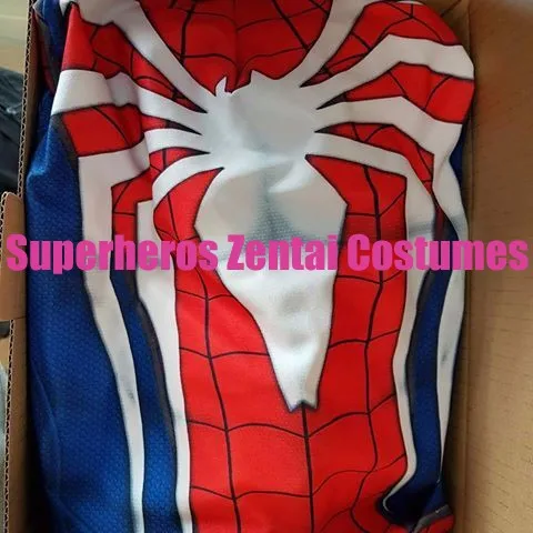 Новинка, костюм для PS4 INSOMNIAC, Человек-паук, 3D принт, спандекс, игры Spidey, косплей, костюм на Хэллоуин, косплей, костюмы Человека-паука