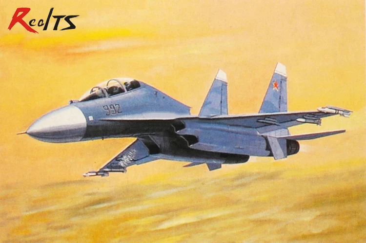 RealTS Trumpeter Minihobby 1/48 80301 SU-27UB Фланкер C