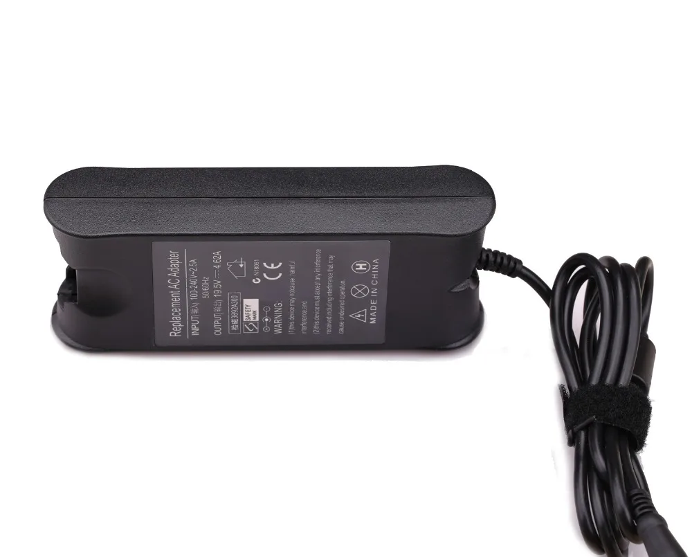 19,5 V 4.62A 90W AC адаптер питания настенное зарядное устройство для DELL AD-90195D PA-1900-01D3 DF266 M20 M60 M65 M70 7,4 мм* 5,0 мм