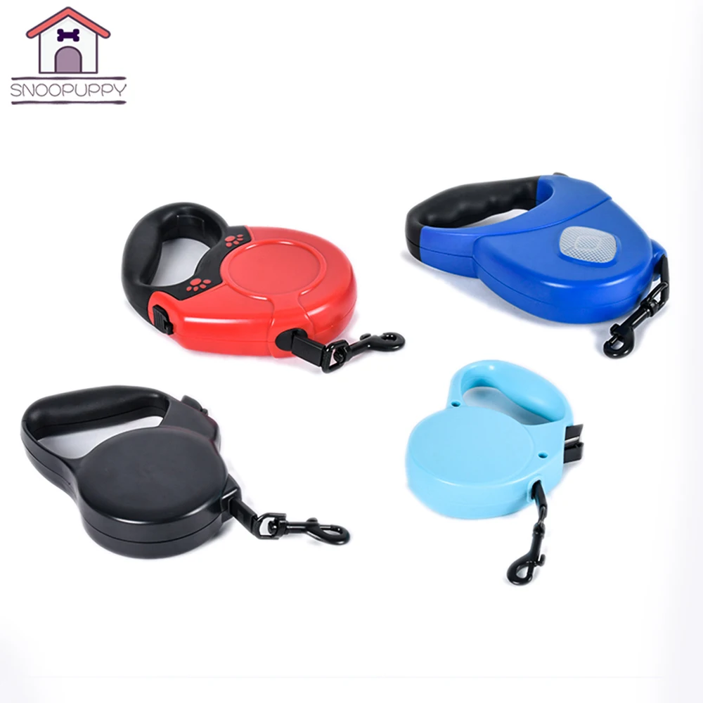 Регулируемые поводки для собак автоматический прогулок подготовки прочный